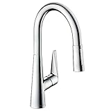 hansgrohe Talis S Einhebel-Küchenarmatur, Komfort-Höhe 200mm mit ausziehbarer Brause, C