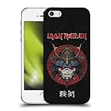 Head Case Designs Offizielle Zugelassen Iron Maiden Samurai Eddie Leben Schlange Senjutsu Soft Gel Handyhülle/Hülle kompatibel mit Apple iPhone 5 / iPhone 5s / iPhone SE 2016