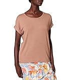 ONLY Damen ONLMOSTER S/S O-NECK TOP NOOS JRS T-Shirt, Brownie, XL