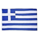 KHHGTYFYTFTY Griechenland-Flagge Griechischen National Banner Außenfahne für Festival-Partei-Dek