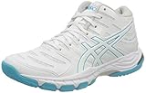 ASICS Womens Gel-Beyond 6 MT Volleyball Shoe, White/Aquarium,39 EU