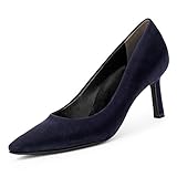 Paul Green Pumps 3757-026, Rauleder, Blau, Damen EU 4/37