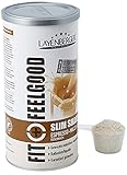 Layenberger Fit+Feelgood Slim Shake Espresso-Macchiato, Mahlzeitersatz zur Gewichtsabnahme und -kontrolle, ersetzt 12 Mahlzeiten bei nur 213 kcal pro Mahlzeit, glutenfei, (1 x 396 g)