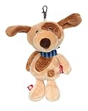 SIGIKID 42500 Hund Keyring Cuddly Gadgets Mädchen und Jungen Schlüsselanhänger empfohlen ab 1 Jahr beige 15