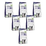 Yarrah - Trockenfutter für sterilisierte Katzen Bio - 0,7 kg - 6er Pack