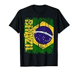 BRASILIEN Flagge | Damen Herren Kinder BRASILIEN BRAZIL T-S