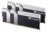 Thermaltake TOUGHRAM DDR4 4000MHz C19 16GB (8GB x 2) Speicher Intel XMP 2.0 Ready with Realtime Performance Monitoring Software R017D408GX2-4000C19A Schw