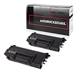 2X Logic-Seek Toner kompatibel für TN3480 Doppelpack für Brother HL-L5100DN HL-L5100DNT HL-L5100DNTT MFC-L5750DW