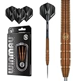 WINMAU Darren Herewini 24 Gramm Profi Wolfram Softip Dartpfeile Set mit Flights und S