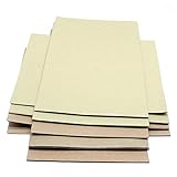 WSS Shoes Origami 50Pcs Raw Kraft Paper DIY Abdeckung Origami Karton-Druck-Geschenk Verpackung Scrapbook Zeichnung Material Dekoration Papier-400 GSM Handgemachtes Papier (Color : 400 GSM)