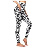 Sonojie High Waist Yoga Pants Damen Leggings mit Hohe Taille Bauchkontrolle Blickdichte Figurformende Sporthose Seamless Push Up Fitnesshose Lifting Sporthose Legging