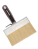 ROLLINGDOG 50 x 150 mm Wandbürste Malerpinsel, für Schuppen, Wand, Decke,Zaun, Holzblock, Fleckenpinsel mit markierter Spitze ideal zum Streichen von rauen Außenflächen wie Zaunpaneelen oder Mauerwerk