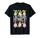 Witziger Gartenzwerg – I Just Freaking Love Gnomes T-S
