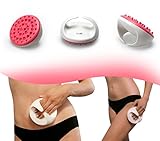 Lunata Anti Cellulite Massagebürste gegen Orangenhaut, Massageroller für die Hautstraffung, Massagehandschuh für straffe Haut, Massage, Wellness und Beauty