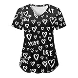 Blusen übergrößen Top Tiefer V Ausschnitt Shirt Oversize Damen Shirt U-Boot Ausschnitt Tshirt Fruit of The Loom Herren T Shirt Long Elegant Kurze Hosen Longsleeve Weiße Blusen Damen Tunika Weiß