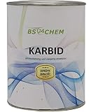 BS24CHEM 1 Kg Karbid für viele Anwendungen geeignet. Sehr hohe Wirkungsdauer *Neu* Bis 12 Uhr bestellen, am selben Tag verschickt. (1Kg)