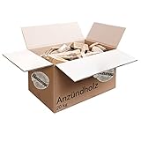 Flameup Holz Kaminanzünder Anzündholz Brennholz Anmachholz Buche Anfeuerholz Grill 20 kg Kaminholz Anzünder Anzuendholz zum Feuer Machen Zubehör O
