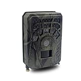 Yoouo Wildkamera Fotofalle 720P Full HD 5MP Weitwinkel Vision Infrarote Nachtsicht wasserdichte IP54 Überwachungskamera Für Haussicherheitsüberwachung Und O