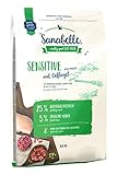 Sanabelle Sensitive mit Geflügel | Katzentrockenfutter für ernährungssensible Katzen | 1 x 10 kg