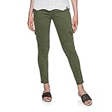 Superdry Damen DAISEY SKINNY CARGO Hose, Braun (Thyme Khaki F2I), 34 EU (Herstellergröße 6)