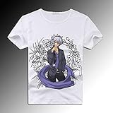 CHENG'S Hatsune Miku Shirt Printed Shirt Fashion Tees Short Sleeve Modal Shirt Anime Shirts Summer Anime T-Shirt Athletic Shirt Modal Tee Shirt Top (White,M)