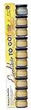 Braunes Eierlikör TO GO | Sonnenseite | 10 x 25ml zum Probieren! | Klötenlikör, Likör aus Eiern, Eierschnaps, Advocaat, Avocat, Advocat, Likör mit Eizusatz, (79,96 / 1l) (1er Pack/ToGo Stange)