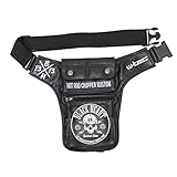 Motorrad-Oberschenkeltasche W-Tec Rodolero Black Heart Beintasche E