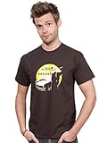 T-Shirt Bullitt Steve Mc Queen braun Film Shirt braun E8 - Gr. XL