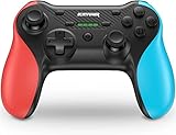 ECHTPower Wireless Pro Controller mit Aufweckfunktion und SYNC Taste für Nintendo Switch/Switch OLED kabellos Gamepad Remote mit Turbo Vibration Funktion 6 Achsen Bewegungssensor für Sw
