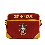 Harry Potter - Schultertasche - Messenger Tasche - Haus Gryffindor - Wappen Log