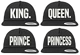 Youth Designz Baseball Kappe Snapback Cap Modell PRINCE, Schw