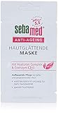 Sebamed Anti-Ageing Hautglättende Maske 2x 5 ml, aufbauende Pflege mit einem Wirkstoffkomplex aus Coenzym Q10, Hyaluronsäure und Traubenkernö