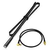 Bingfu Funkgerät Antenne Dualband VHF UHF 136-520 MHz 108 cm Faltbare CS Tactical SMA Buchse Antenne mit 1 m Verlängerungskabel für Kenwood Baofeng BF-F8HP UV-5R UV-82 BF-888S GT-3 Amateurfunk