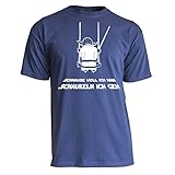 Nukular T-Shirt Schnauze voll ich hab, schaukeln ich GEH, Farbe Navy, Größe XXXL
