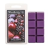 Woodbridge Duftwachs-Melts für Deine Duftlampe - Sweet Berries (68g) - 8 Duftwachswürfel mit je 10h Duftdauer für Dein Lieblingsaroma Z