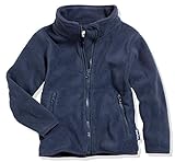 Playshoes Unisex Kinder Fleecejacke Fleece-Jacke, Blau (11 marine), 128