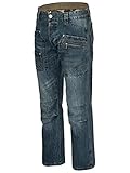 Timezone Herren Jeans Clay 3983 Urban Indigo Wash Cargo Worker (W31/L34)