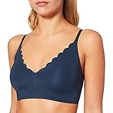 Skiny Damen Bustier herausnehmbare Pads Gepolsterter BH, Dark Blue, 40