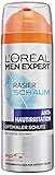 L'Oréal Men Expert Rasierschaum, Bartpflege mit Anti-Hautirritation Formel und Hydra-Glycerin für eine glatte Rasur von Gesicht und Körper, 1 x 200