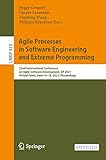 Agile Processes in Software Engineering and Extreme Programming: 22nd International Conference on Agile Software Development, XP 2021, Virtual Event, June ... Processing Book 419) (English Edition)