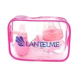 Lantelme Babypflege-Set Neugeborene 8-teilig mit allen Pflegeartikel blau rosa Babypflegezubehör Nagelpflegeset für Säuglinge (Rosa)