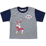 RB Leipzig - Baby T-Shirt für Kleinkinder in grau (86)