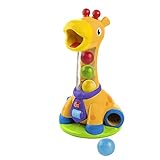 Bright Starts, Spin & Giggle Giraffe, Ballspielzeug mit Musik, Lichtern und 6 bunten B