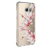 Case für Samsung Galaxy S6 Hülle Transparent Handyhülle Weiche Silikon Gel TPU Bumper Durchsichtig Schutzhülle Kreativ Muster Handytasche case für Samsung Galaxy S6 (1)