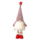 Beleuchtet Weihnachten Deko Wichtel 48X13Cm Hoch Schwedischen Weihnachtsmann Santa Tomte Gnomweihnachtsdeko Amerikanischskandinavischer Zwerg Geschenke FüR Kinder Familie Weihnachten N