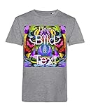 T-Shirt Bedrucken Lassen. Bio-T-Shirts selber gestalten. Für Damen & Herren ÖkoTex & fair produziert | Personalisiert (grau, L)