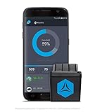 FLEETIZE Elektronisches Fahrtenbuch, Finanzamtkonform, OBD2 GPS Tracker mit EU SIM Karte, Fahrtenschreiber, inkl. 6 Monate Software-Lizenz, automatisch, flottenfähig, kab