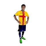 Legea Unisex Istanbul Trainingsanzug, Giallo/Rosso, X-Larg
