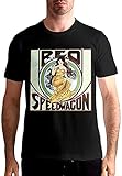 REO Speedwagon Herren Top Schwarz Casual T-Shirt Gr. XL, Schw
