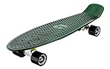 Ridge Skateboards Organics 27' Cruiser Nickel Board, 69cm, EU-hergestelltes Skateboard, Komp